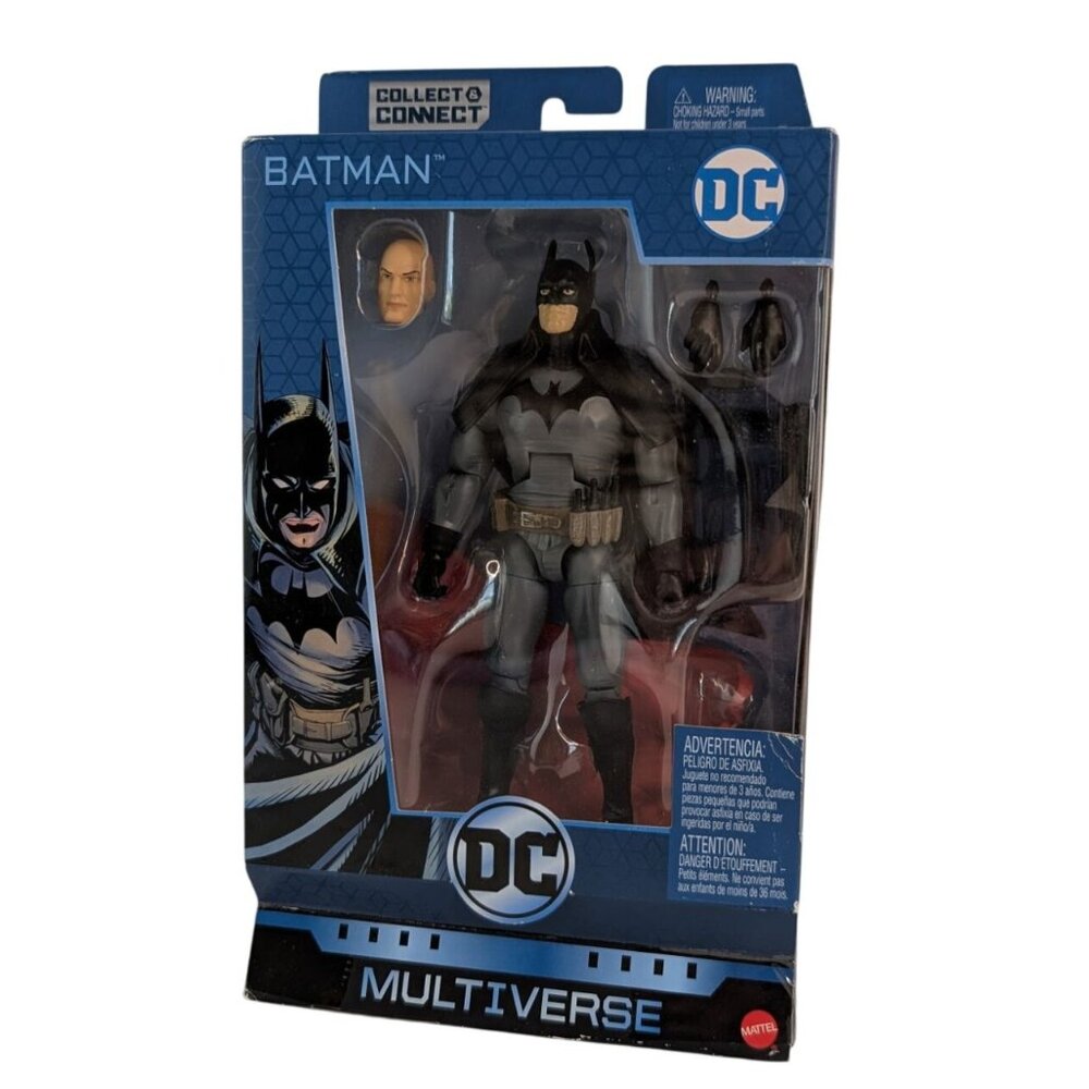 Mattel DC Comics Multiverse Gotham City Gaslight Batman Figure Lex Luthor New